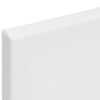 vidaXL Stretched Canvases 12 pcs White Fabric and Solid Wood Pine