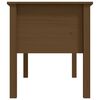 vidaXL Coffee Table Honey Brown 102x49x55 cm Solid Wood Pine