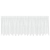 vidaXL Lace Curtain White 80 x 400 cm Polyester