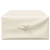 vidaXL Storage Boxes 2 pcs Fabric 70x40x18 cm Cream