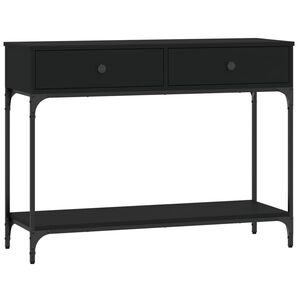vidaXL Console Table Sonoma Oak 75x34.5x75 cm Engineered Wood