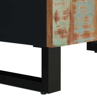 vidaXL 2 Piece Bathroom Furniture Set Solid Wood Reclaimed