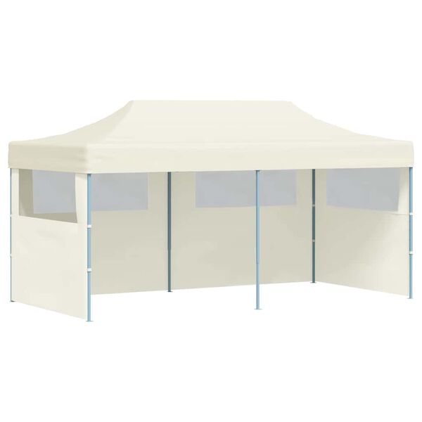 vidaXL Cream Foldable Pop-up Party Tent 3 x 6 m
