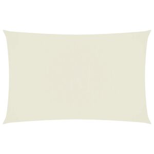 vidaXL Sunshade Sail Oxford Fabric Rectangular 4x7 m Cream