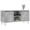 vidaXL TV Cabinet Concrete Grey 104x35x50 cm Engineered Wood