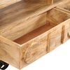 vidaXL TV Cabinet Solid Mango Wood 120x30x48 cm