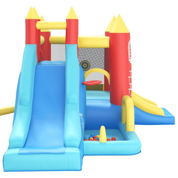 Happy Hop Bouncy Castle with Slide 400x284x213 cm