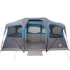 vidaXL Family Tent with Roof Blue and Grey 435 x 255 x 216 cm