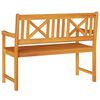 vidaXL Garden Bench Brown 110 x 56 x 90 cm Solid Acacia Wood