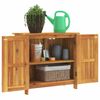 vidaXL Garden Cabinet 75x35x70 cm Solid Wood Acacia