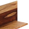 vidaXL Wall Shelves 2 pcs 58x26x20 cm Solid Acacia Wood