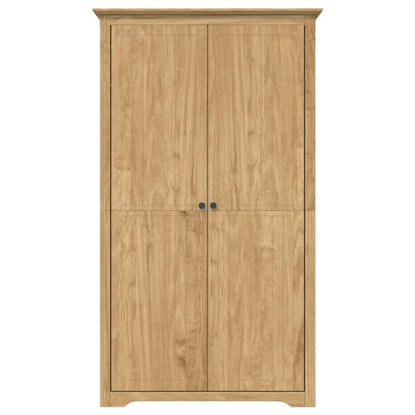 vidaXL Wardrobe BODO Honey Brown 53.5 x 99 x 173 cm Engineered Wood