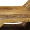 vidaXL Console Table Solid Mango Wood 90x35x76 cm