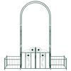 vidaXL Garden Arch with Lock Green 203 x 50 x 218 cm