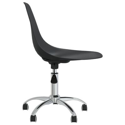 vidaXL Swivel Office Chair Light Grey PP