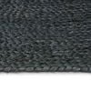 vidaXL Area Rugs Rectangular Dark Grey 200 x 290 cm Jute
