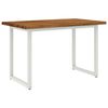 vidaXL Square Dining Table 120 x 70 x 75 cm Solid Acacia Wood