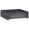 vidaXL Sink Black 40x40x12 cm Marble