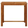 vidaXL Bar Table Solid Acacia Wood 120x60x105 cm