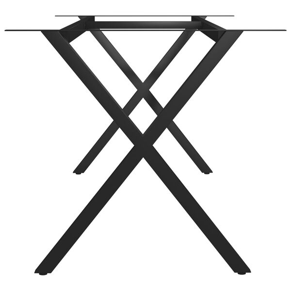 vidaXL Dining Table Leg X-Frame 200x80x72 cm
