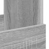 vidaXL Magazine Rack Grey Sonoma 35 x 30 x 45 cm