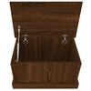 vidaXL Storage Box Brown Oak 50x30x28 cm Engineered Wood