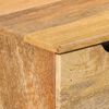 vidaXL Desk 110x50x76 cm Solid Mango Wood