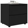 vidaXL Storage Cabinet Black 60 x 48 x 57 cm Engineered Wood