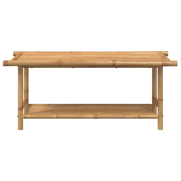 vidaXL Coffee Table 110x55x45 cm Bamboo