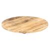 vidaXL Table Top Solid Mango Wood Round 25-27 mm 70 cm