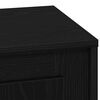 vidaXL Bedside Cabinet 2 pcs Black 44 x 34.5 x 45 cm Engineered Wood