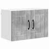 vidaXL Kitchen Wall Cabinets 2 pcs Concrete Grey 60 x 31 x 40 cm