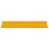 vidaXL Floating Shelf 4 pcs Mustard Yellow 40 x 18 x 2.5 cm Steel
