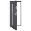 vidaXL Front Door Anthracite 110x207.5 cm Aluminium