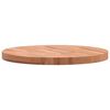 vidaXL Table Top &Oslash;60x4 cm Round Solid Wood Beech