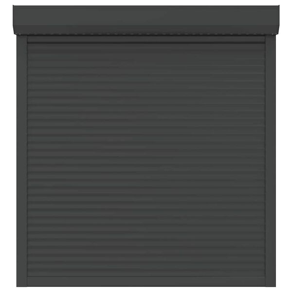 vidaXL Roller Shutter Aluminium 130x140 cm Anthracite