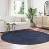 vidaXL Shaggy Rug High Pile NAVARRA Navy 200x200 cm Polyester
