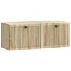 vidaXL Wall-Mounted TV Cabinet Sonoma Oak 78.5 x 31 x 30 cm