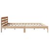 vidaXL Bed Frame without Mattress 200x200 cm Solid Wood Pine