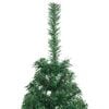 vidaXL Artificial Pre-lit Christmas Tree Green 120 cm PVC