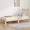 vidaXL Pull-out Day Bed without Mattress 2x(90x200) cm