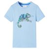 Kids' T-shirt with Short Sleeves Light Blue 116