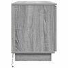 vidaXL TV Cabinet Grey Sonoma 100 x 38 x 49 cm Engineered Wood