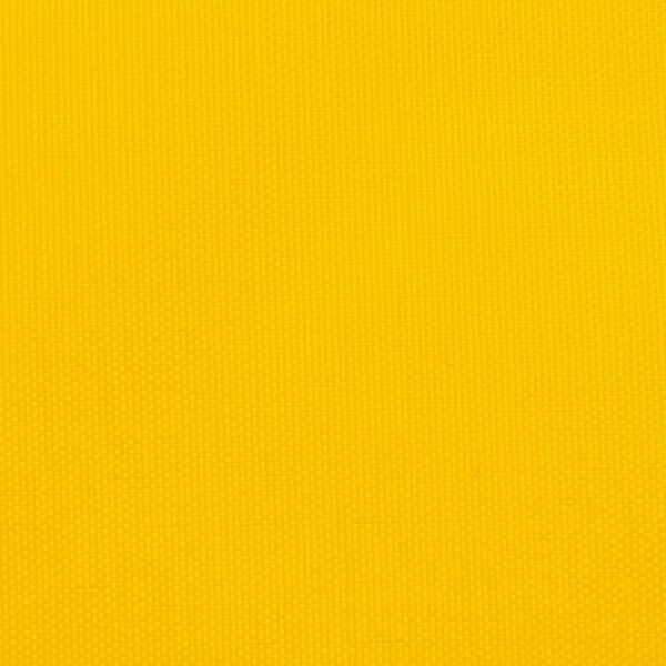 vidaXL Sunshade Sail Oxford Fabric Square 3x3 m Yellow