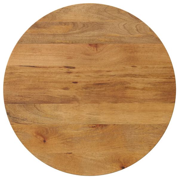 vidaXL Table Top &Oslash; 70x3.8 cm Round Solid Wood Mango