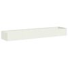 vidaXL Planter White 360x80x40 cm Steel