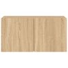vidaXL TV Cabinet Wall-mounted Sonoma Oak 80x30x41 cm