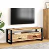 vidaXL TV Cabinet 120x35x45 cm Solid Acacia Wood