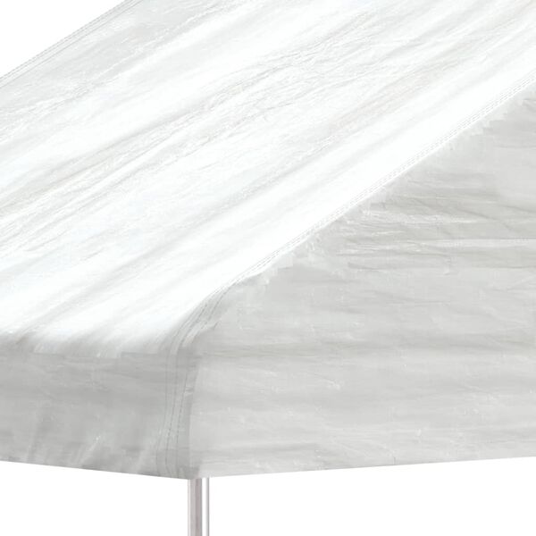 vidaXL Gazebo with Roof White 17.84x5.88x3.75 m Polyethylene