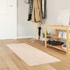 vidaXL Rug Runner MARSA Cream 150 x 50 cm Polyester and PVC